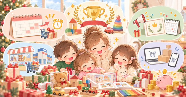 クリスマスプレゼント2026子どもに人気のおもちゃは？TOY-1グランプリ＆グッド・トイ2026受賞作から年齢別に3児ママが厳選